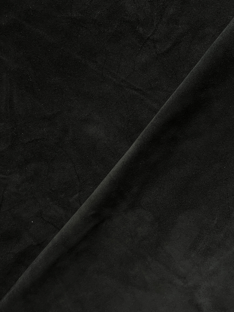 Black Cow Suede Skin