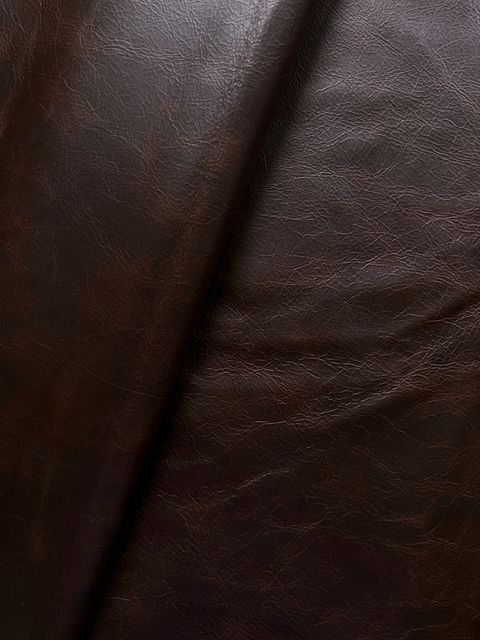 Cordovan Distressed Cow Leather Whole Hide- Automotive and Furniture Upholstery Leather