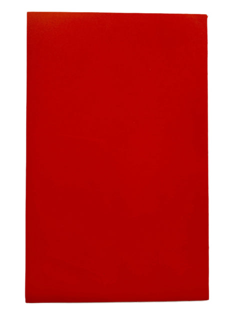 Orange Smooth Italian Calf Leather: 7.5" x 12" Pre-Cut Pieces