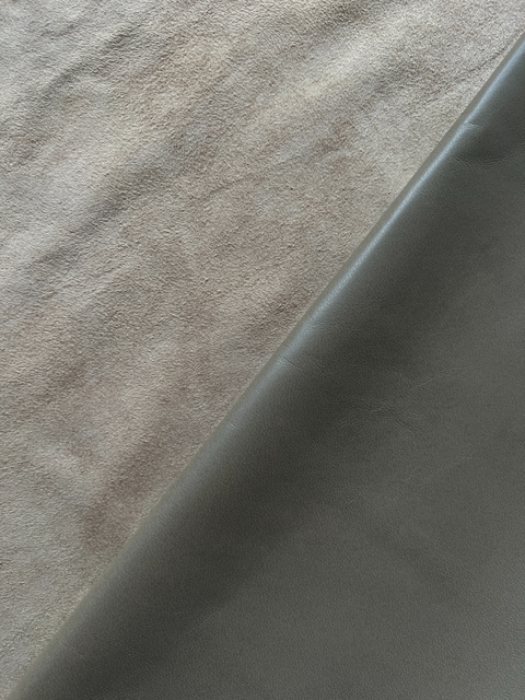 Taupe Italian Nappa Lambskin – Chrome-Tanned, Semi-Aniline Finish, 0.8–0.9 mm (2 oz), ~7 - 10 Sq Ft