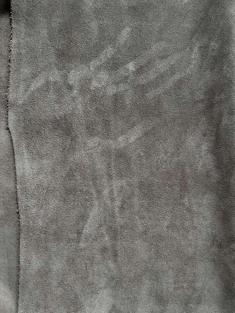 Khaki Cow Suede – Double Butt, 1.1–1.3 mm (3 oz), ~14 Sq Ft