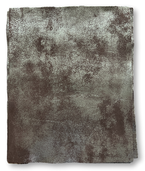 Dark Brown/Gold Distressed Metallic Cowhide Leather: 8.5" x 11" Pre-Cut Pieces