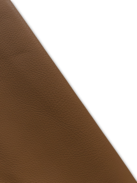 Taupe Premium Cow Leather Whole Hide - Automotive and Furniture Upholstery Leather