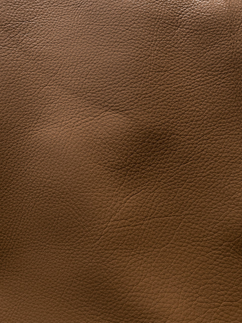 Taupe Premium Cow Leather Whole Hide - Automotive and Furniture Upholstery Leather