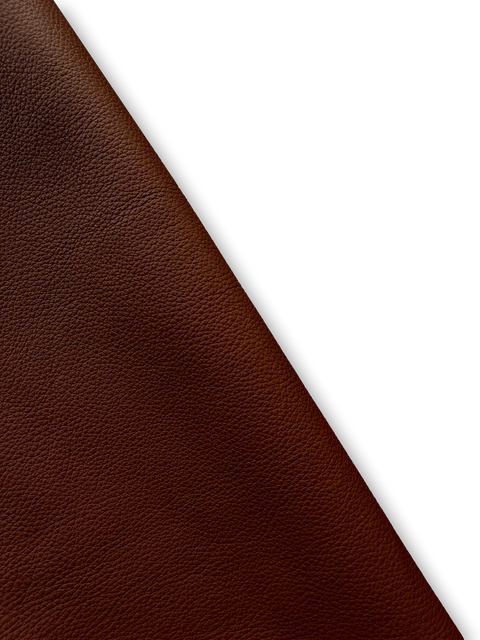 Brandy Premium Cow Leather Whole Hide - Automotive and Furniture Upholstery Leather