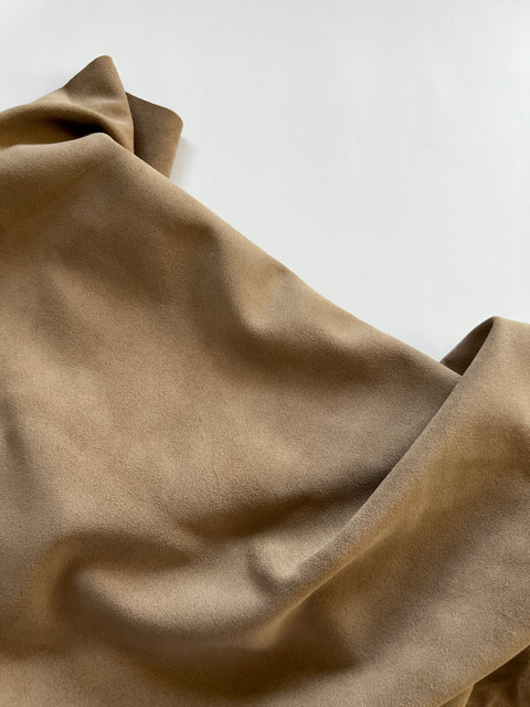 Sand Cow Suede – Double Butt, 1.1–1.3 mm (3 oz), ~14 Sq Ft
