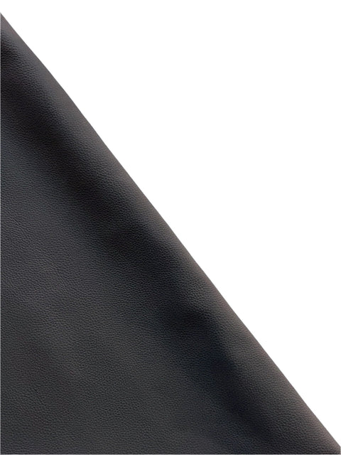 Charcoal Classic Cow Leather Whole Hide - Automotive and Furniture Upholstery Leather