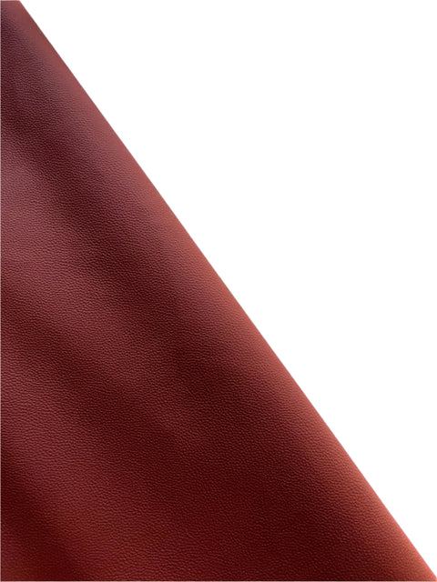 Brandy Classic Cow Leather Whole Hide - Automotive and Furniture Upholstery Leather