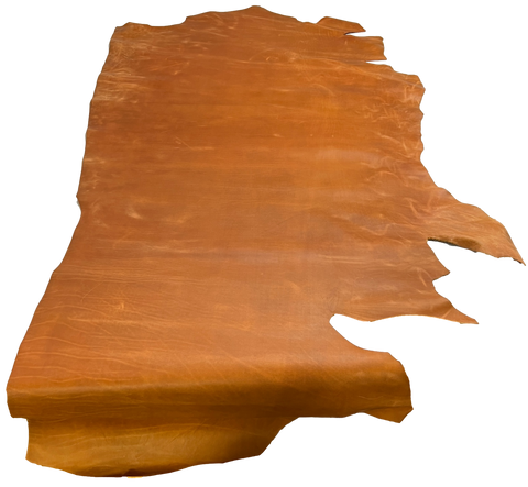 Whiskey Crazy Horse Cowhide – Distressed Wax/Oil Finish, 1.8–2.0 mm (4–5 oz), ~25 Sq Ft