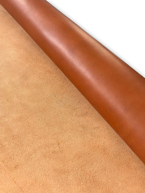 Whiskey Crazy Horse Cowhide – Distressed Wax/Oil Finish, 1.8–2.0 mm (4–5 oz), ~25 Sq Ft