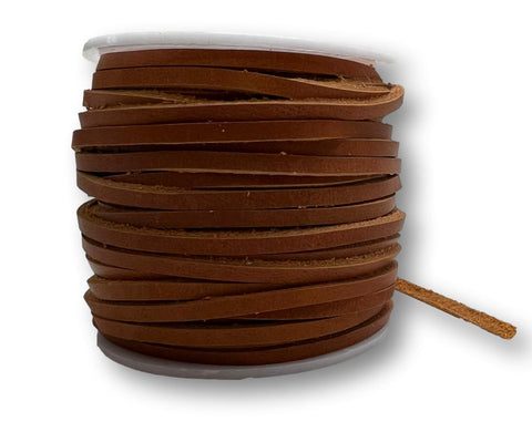 Natural Leather Lace: Sold By The Yard