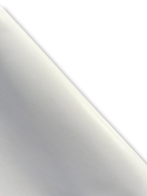 White Smooth Cowhide