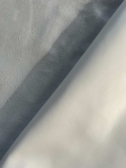 White Smooth Cowhide
