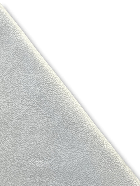 White Premium Cow Leather Whole Hide - Automotive and Furniture Upholstery Leather
