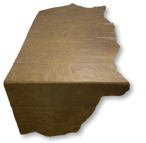 Espresso Pull Up Cowhide – Semi Veg-Tanned, Top Grain, Wax/Oil Finish, 1.1–1.3 mm (3 oz), ~20 Sq Ft
