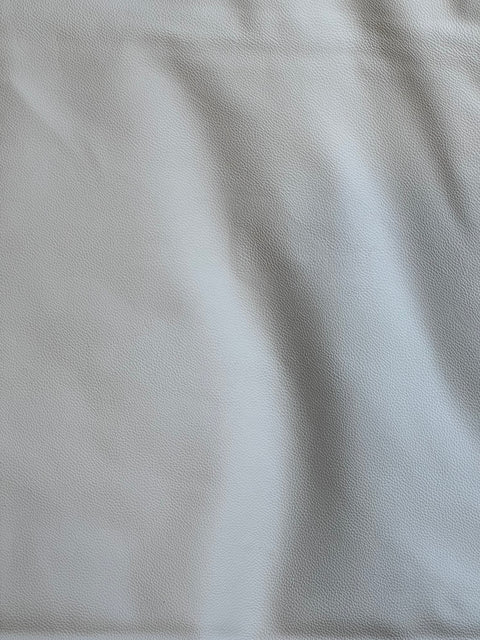 Off White Classic Cow Leather Whole Hide - Automotive and Furniture Upholstery Leather