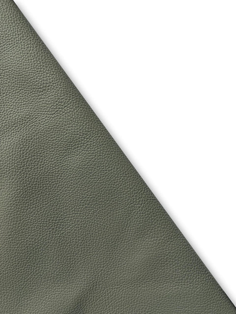 Grey Classic Cow Leather Whole Hide - Automotive and Furniture Upholstery Leather