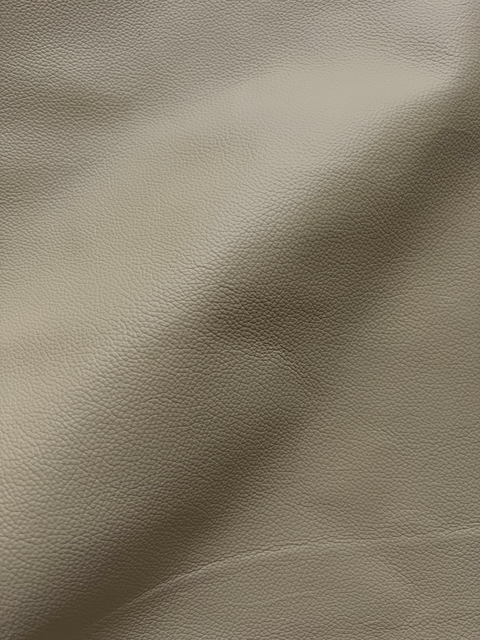 Off White Classic Cow Leather Whole Hide - Automotive and Furniture Upholstery Leather