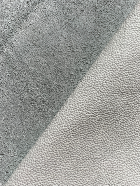 White Classic Cow Leather Whole Hide - Automotive and Furniture Upholstery Leather