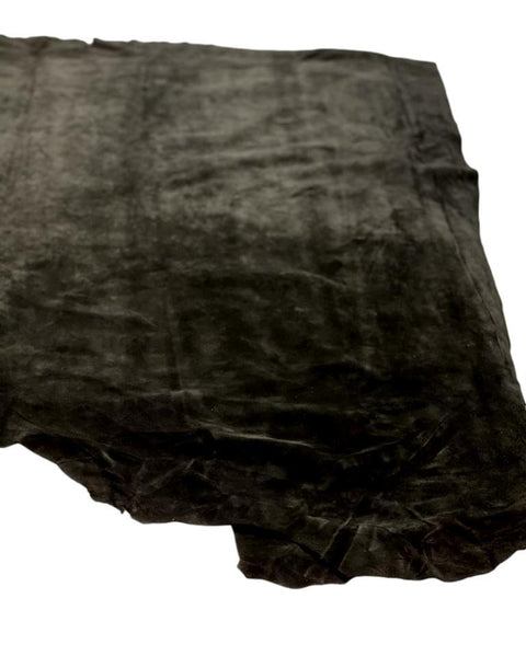 Black Cow Suede Skin
