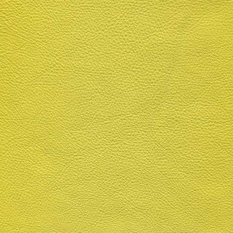 Lemon Yellow Natural Grain Chrome-Tanned Cowhide – Deer-Tanned Process, Full Aniline Finish, 1.1–1.3 mm (3 oz), ~20 Sq Ft