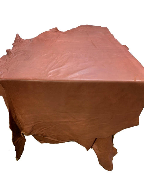 Brandy Natural Grain Cowhide (Unfinished)