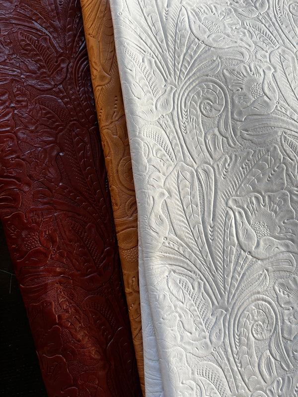 Embossed Cowhide