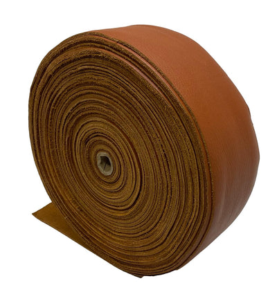 Natural-Grain Cowhide Strips, 3.5 in alternate view showing color and surface finish