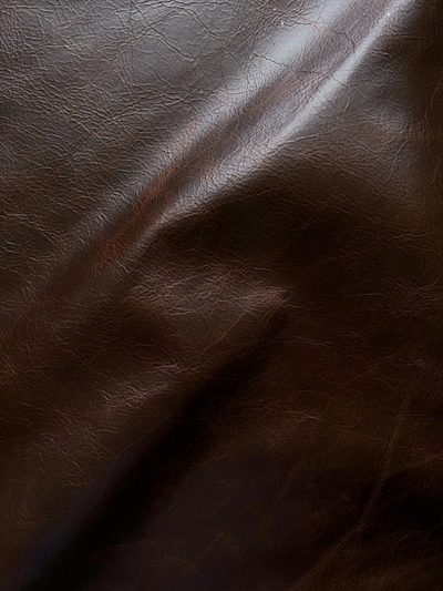 Cordovan Distressed Upholstery Cowhide shown in a full product view