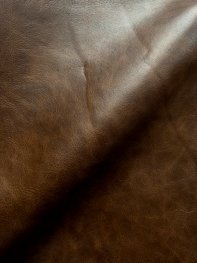 Luggage Distressed Upholstery Cowhide shown in a full product view