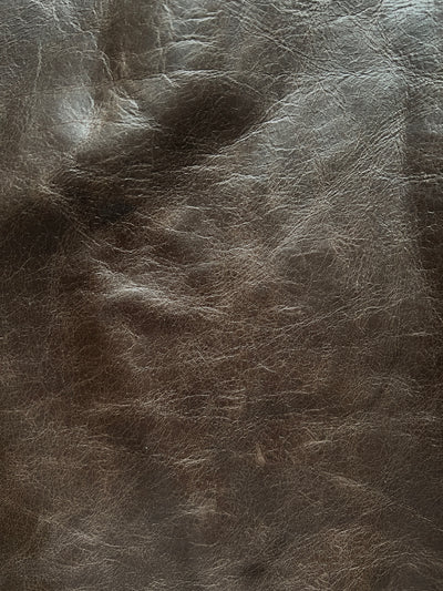 Chocolate Distressed Upholstery Cowhide shown in a full product view