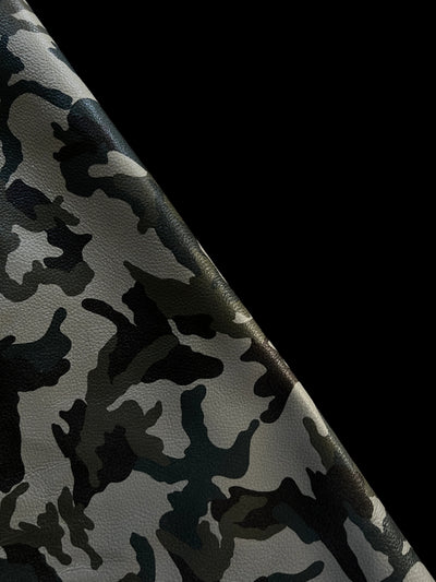 Granite Camo Printed Cowhide shown in a full product view