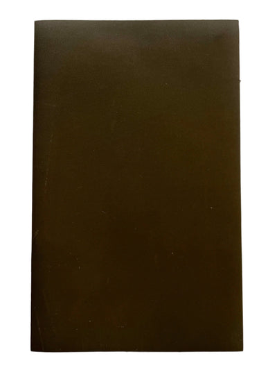Olive Italian Calf Leather Sheets, 7.5 × 12 in shown in a full product view
