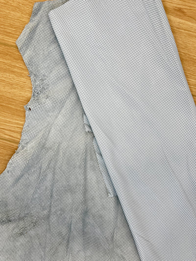 Sky Blue Perforated Lambskin shown in a full product view