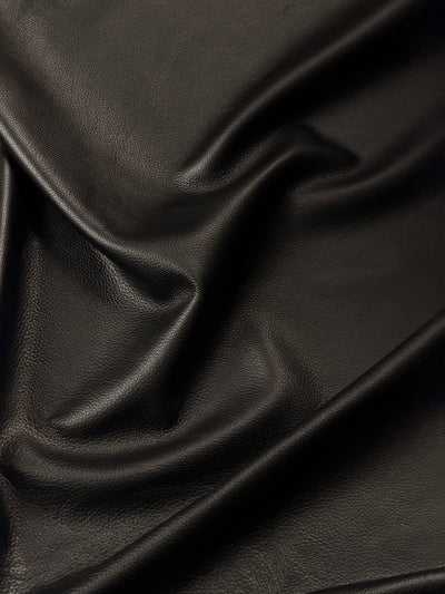 Black Full-Aniline Cowhide shown in a full product view