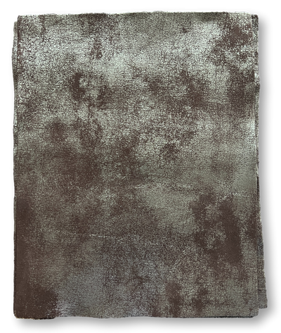 Dark Brown/Gold Metallic Cowhide Sheets, 8.5 × 11 in shown in a full product view