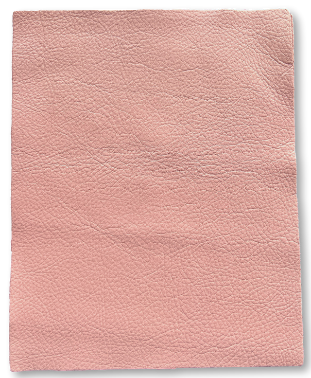 Pink Natural Grain Deer-Tanned Cowhide – Full Aniline Finish, 1.1–1.3 ...
