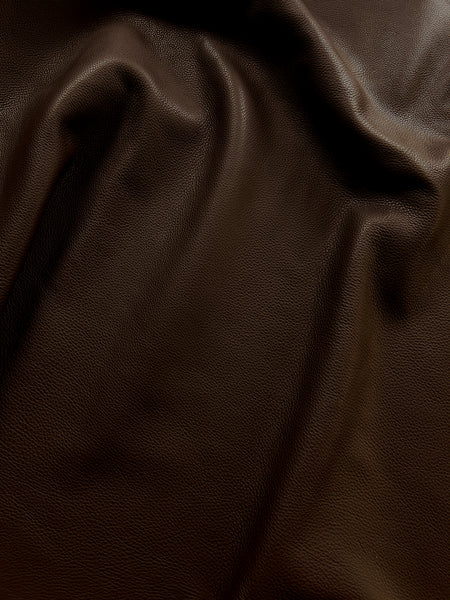 Chocolate Brown Premium Upholstery Cow Leather Whole Hide