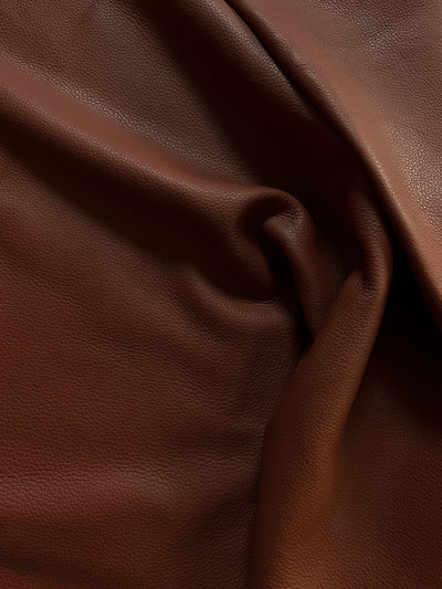 Brandy Premium Upholstery Cowhide shown in a full product view