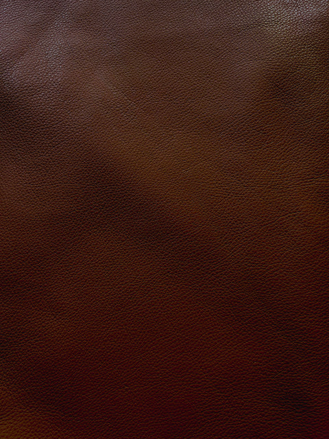 Brandy Premium Upholstery Cow Leather Whole Hide