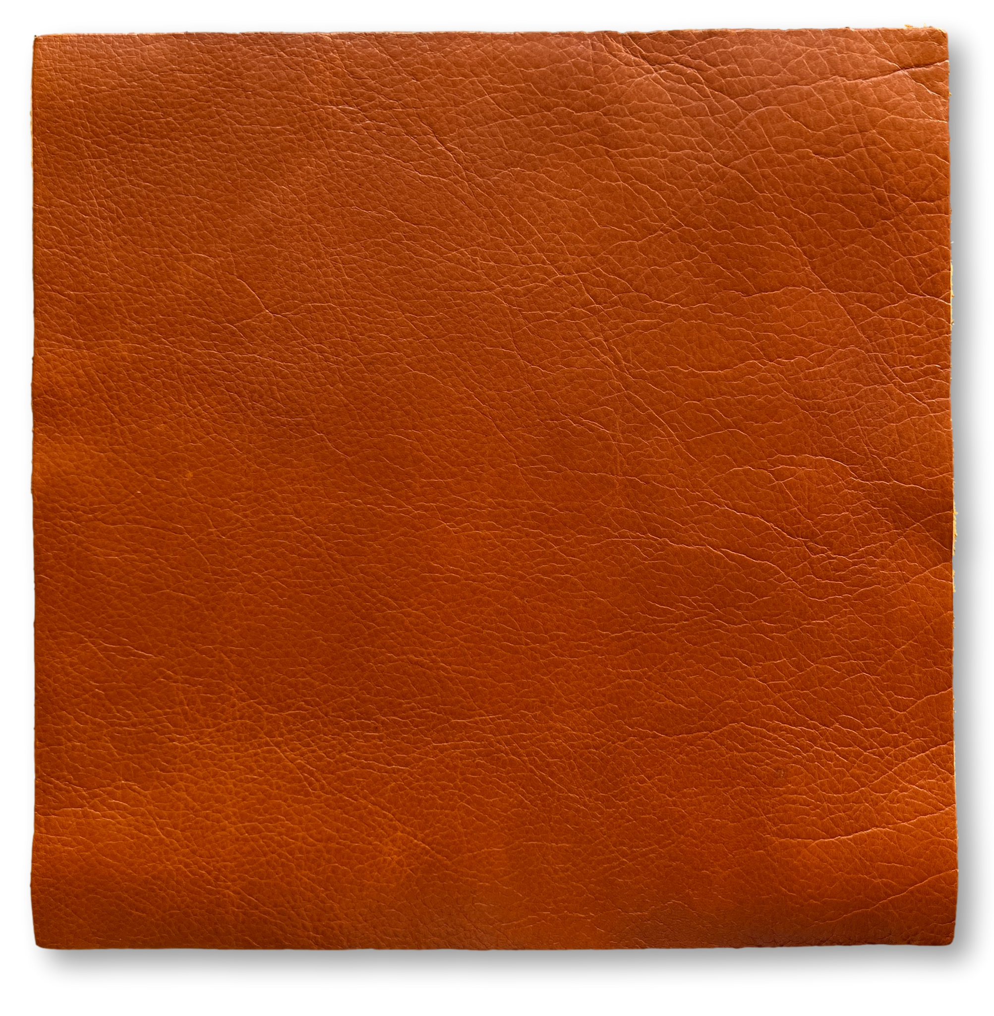 Whiskey Distressed Cowhide Leather: 12" x 12" Pre-Cut Squares