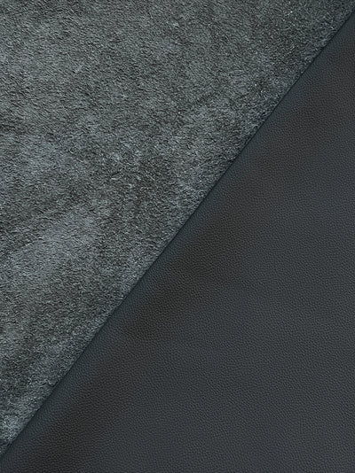 Charcoal Upholstery Cowhide, 45 Sq Ft alternate view showing color and surface finish