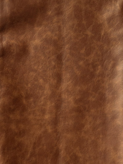 Camel Antique Distressed Upholstery Cowhide shown in a full product view
