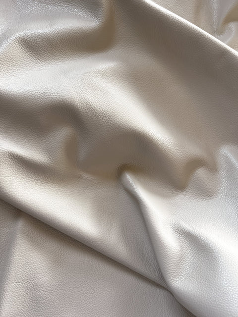 Off White Natural Grain Cowhide