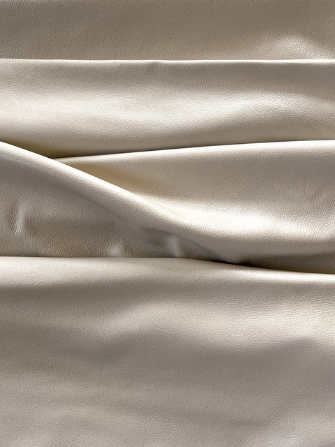 Off White Natural Grain Cowhide