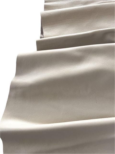 Off White Natural Grain Cowhide
