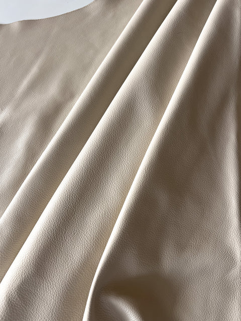 Off White Natural Grain Cowhide