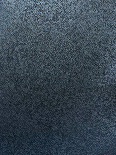 Navy Blue Classic Upholstery Cow Leather Whole Hide