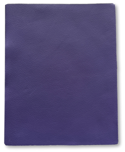 Violet Natural Grain Cowhide Leather: 8" x 11.5" Pre-Cut Pieces