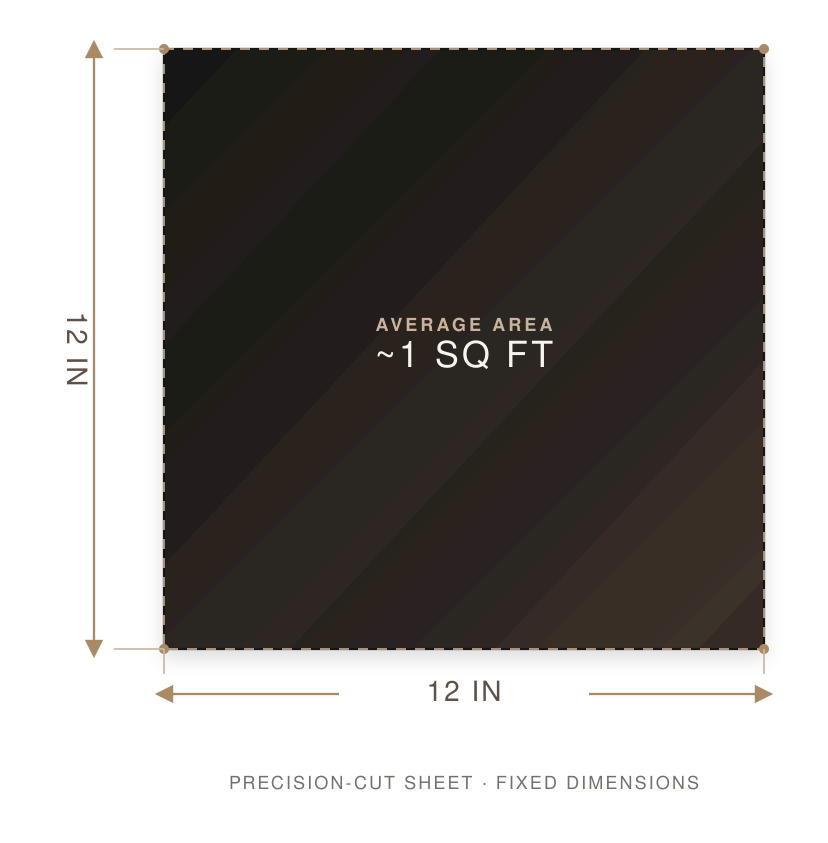 Cognac Brown Natural Grain Deer-Tanned Cowhide –  Full Aniline Finish, 1.1–1.3 mm (3 oz), Pre-Cut Leather Sheets (12